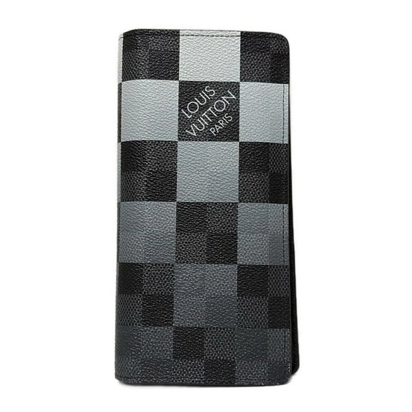 LOUIS VUITTON Portefeuille Brazza NM Blanc Damier - 529-080825 - Picture 1 of 5